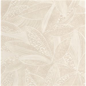 Papeldecor|Betontapete mit gestreifter Struktur in Cremeweiß metallic|Tapeten