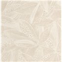 Caselio|Papel pintado moderno hojas superpuestas beige arena|Papel Pintado