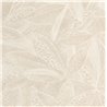 Caselio|Modern wallpaper with overlapping sand beige leaves|Wallpaper