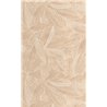 Caselio|Florale Wohnzimmertapete mit braunem Blattmuster|Tapeten