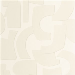 Casamance|Geometrische Tapete braun abstrakter Linienstil|Geometrisch
