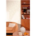 Caselio|Geometric white 3D effect wallpaper|Wallpaper