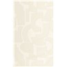 Caselio|Geometric white 3D effect wallpaper|Wallpaper