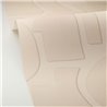 Caselio|Geometrische Tapete 3D Hellbeige|Tapeten