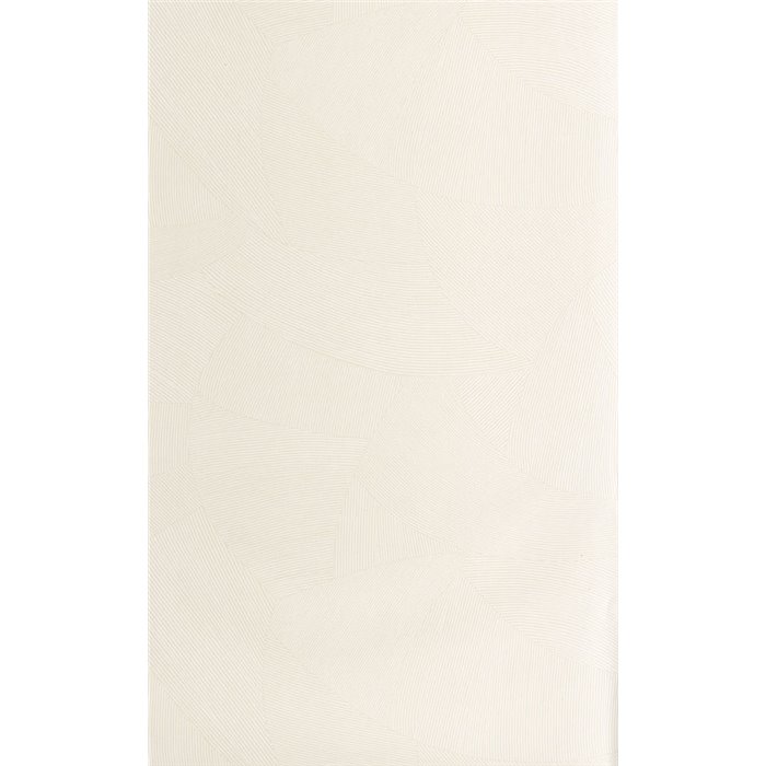 Caselio|Minimalist white wallpaper with intertwined abstract shapes|Wallpaper