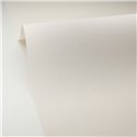 Caselio|Minimalistische weiße Tapete mit verschlungenen abstrakten Formen|Tapeten