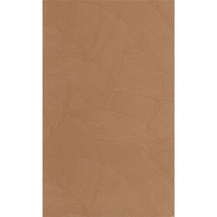 Caselio|Modern brown wallpaper with abstract shapes|Wallpaper