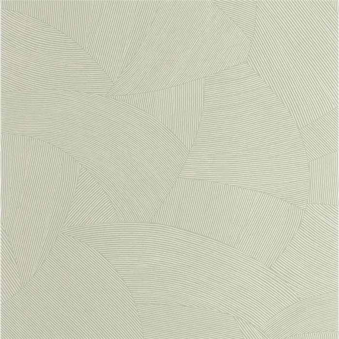 Caselio|Papel pintado abstracto verde con formas entrelazadas|Papel Pintado