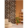 Caselio|Modern wallpaper with black geometric pattern|Wallpaper