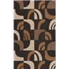 Caselio|Papel pintado moderno patrón geométrico negro|Papel Pintado
