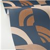 Caselio|Moderne blaue geometrische Design Tapete|Tapeten