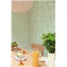 Caselio|Aqua green stucco limewash wallpaper|Stucco Imitation