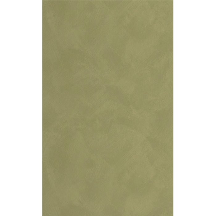Caselio|Papel pintado liso estucado verde caqui|Imitacion Estuco