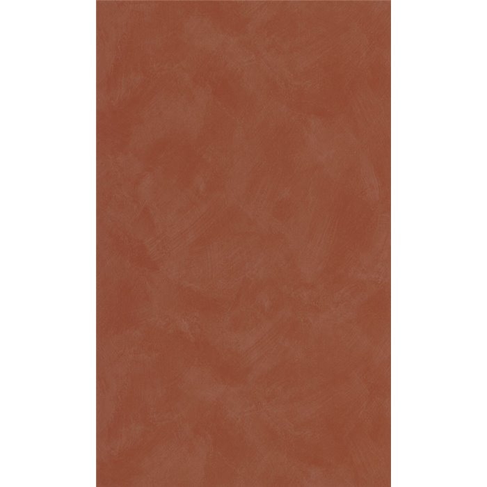 Caselio|Papier peint effet chaux rouge caldera|Imitation Stuc