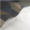 Casadeco|Papier peint moderne avec formes de cercles bleu multicolores|Cercles