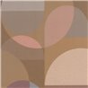 Casadeco|Modern geometric wallpaper with large circles for living rooms|Geometric