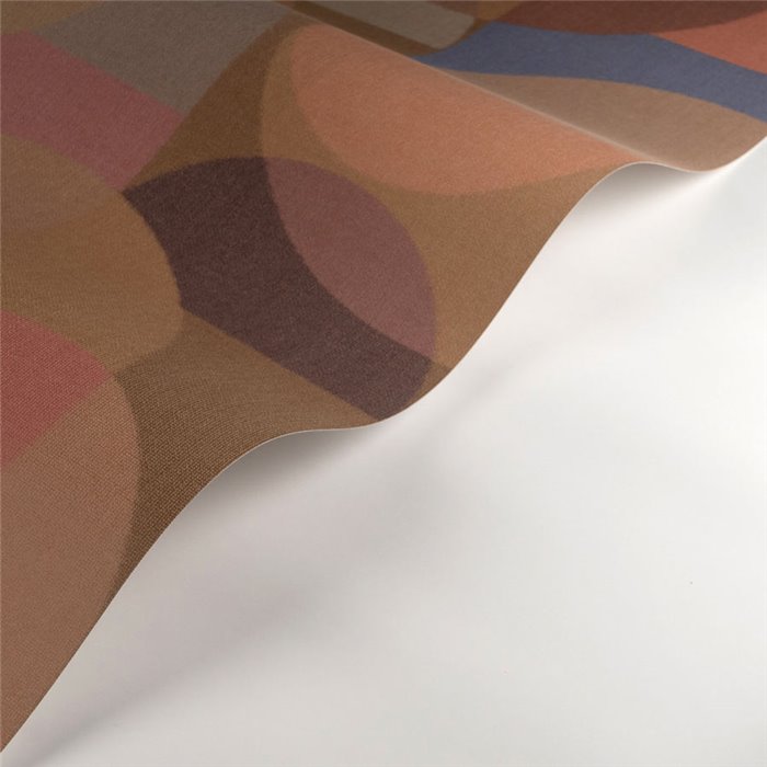 Casadeco|Papel pintado para salón moderno geométrico con grandes círculos|Geométrico