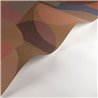 Casadeco|Papier peint géométrique moderne avec grands cercles pour salon|Géométrique