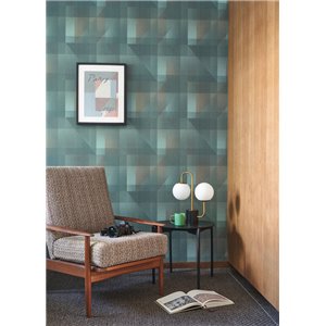 As Creation|Wallpaper retro psychedelic orange rhombuses|Retro 2