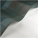 Casadeco|English-style blue wallpaper with abstract design|Wallpaper