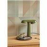 Casadeco|Green English-style abstract wallpaper with geometric design|Wallpaper