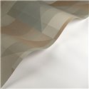 Casadeco|Green English-style abstract wallpaper with geometric design|Wallpaper