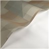 Casadeco|Green English-style abstract wallpaper with geometric design|Wallpaper
