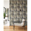Casadeco|Modern grey wallpaper with abstract design|Modern