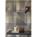 Casadeco|Modern grey wallpaper with abstract design|Modern