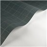 Casadeco|Green English check wallpaper with nice textile texture|Checkered