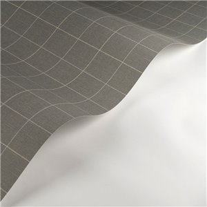 Casamance|Papel pintado lino marrón natural|Imitacion Tela 2