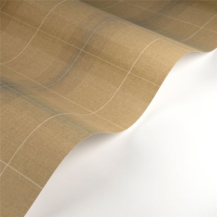 Casadeco|Yellow tartan Scottish check wallpaper|Checkered