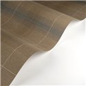 Casadeco|Brown tartan check wallpaper|Checkered