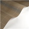 Casadeco|Brown tartan check wallpaper|Checkered