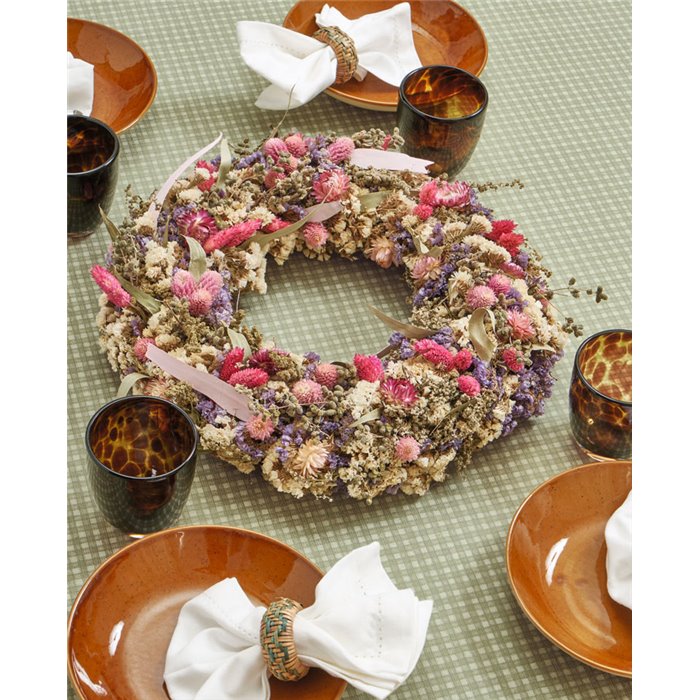 Casadeco|Papier peint vichy vert style anglais|Carreaux