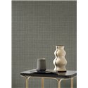 Casadeco|Grey gingham check wallpaper|Checkered