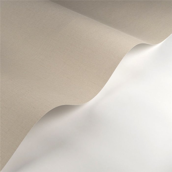 Casadeco|Papier peint effet tissu beige, idéal pour entrées|Imitation Tissu