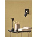 Casadeco|Mustard yellow fabric-effect wallpaper|Fabric Imitation