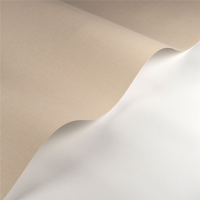 Casadeco|Light beige fabric-effect wallpaper|Fabric Imitation