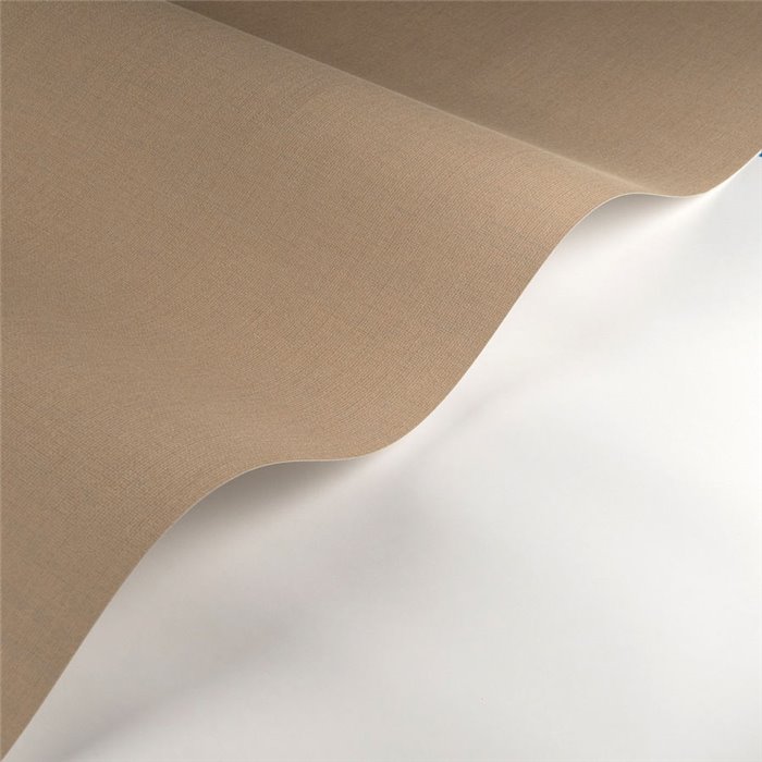 Casadeco|Papier peint uni marron effet textile|Imitation Tissu