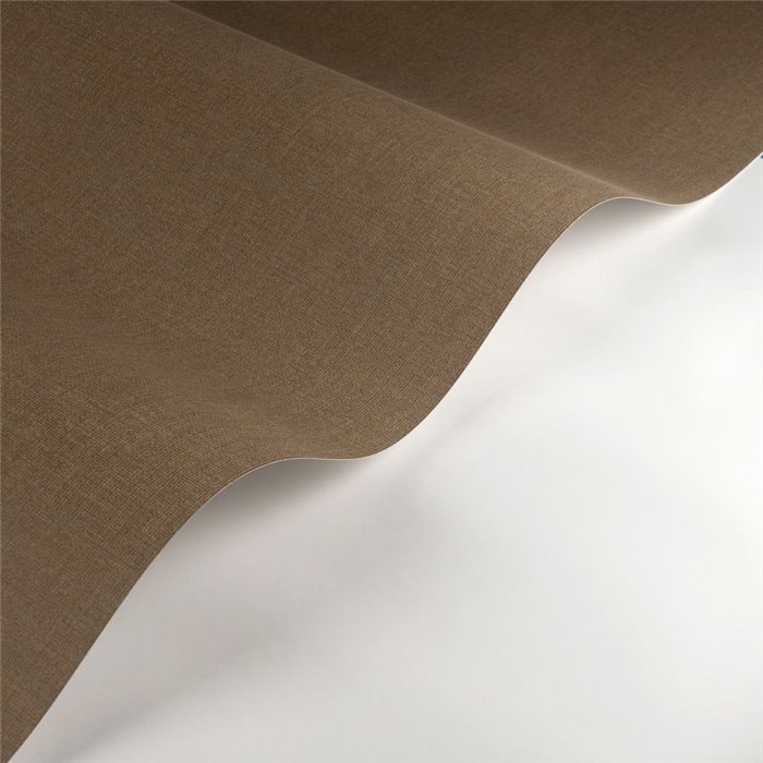 Casadeco|Papier peint effet textile marbré marron|Imitation Tissu