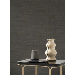 Casadeco|White fabric-effect wallpaper|Fabric Imitation 2