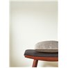 Casadeco|Light blue fabric-effect wallpaper|Fabric Imitation