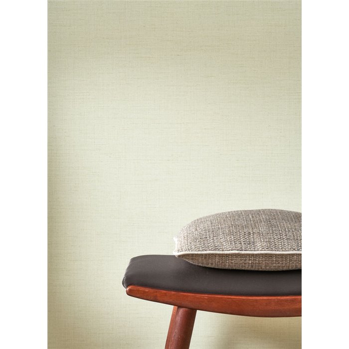 Casadeco|Papier peint marbré effet tissu vert|Imitation Tissu