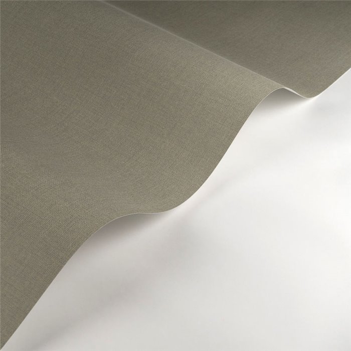 Casadeco|Papier peint effet marbré vert kaki|Imitation Tissu