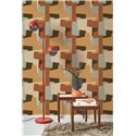 Casadeco|Papier peint moderne multicolore, design géométrique abstrait|Moderne