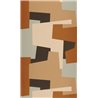 Casadeco|Papel pintado moderno multicolor, diseño geométrico abstracto|Moderno