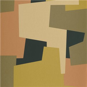 Eijffinger|Papier peint raphia jaune rustique|Papier Peint