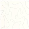Casadeco|Papier peint moderne blanc avec motif labyrinthe minimaliste|Minimaliste