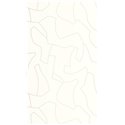 Casadeco|Modern white wallpaper with minimalist labyrinth pattern|Minimalist